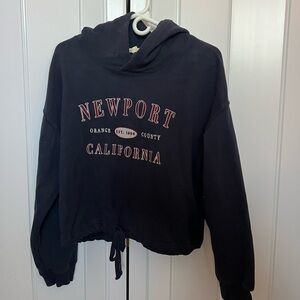Garage Navy Hoodie